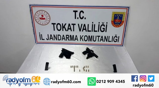 Tokat ta silah kaçakçılığı operasyonunda bir kişi yakalandı