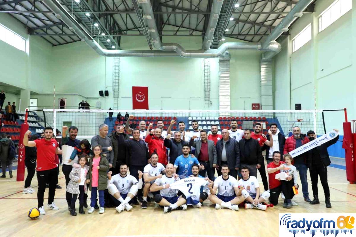 Develi Belediyespor evinde hata yapmadı