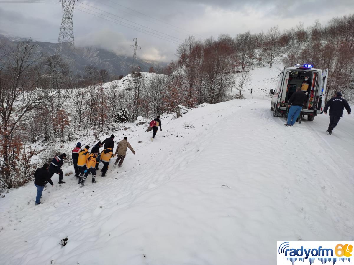 Tokat’ta minibüsün uçuruma devrilmesi sonucu 1 kişi öldü