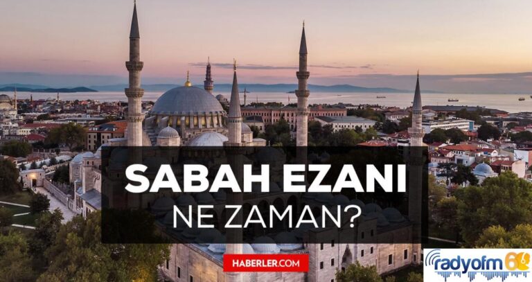 Tokat sabah ezanı saat kaçta? Namaz saatleri: Diyanet il il ezan saatleri! Bugün 11 Nisan 2022 Tokat namaz vakitleri!