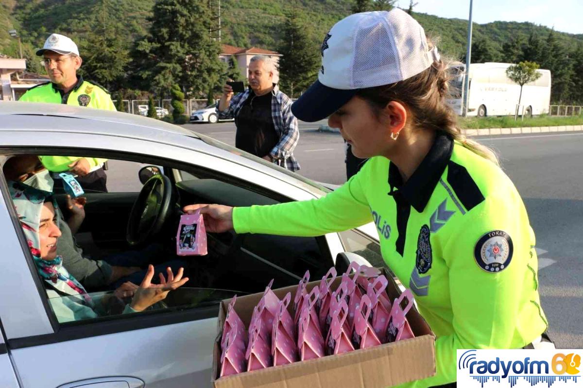 Tokat’ta ‘bayramınız kemerli olsun’ denetimi