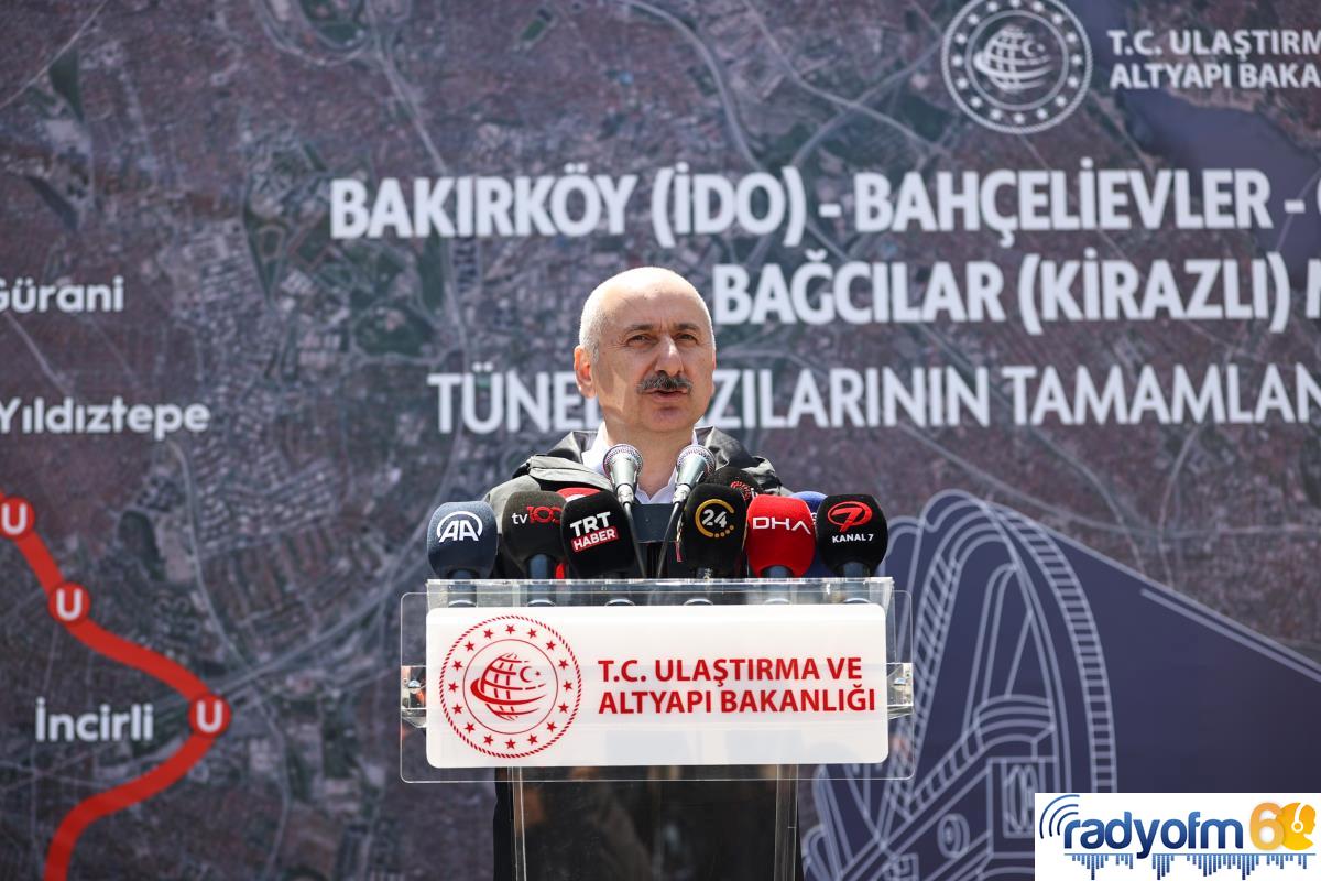 Bakırköy-Kirazlı Metro Hattı’nın tünel kazıları tamamlandı (2)