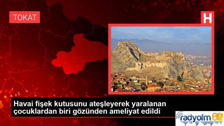 Havai fişek kutusunu ateşleyerek yaralanan çocuklardan biri gözünden ameliyat edildi