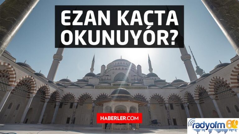 Tokat sabah, öğle, ikindi, akşam, yatsı ezanı saat kaçta? Namaz saatleri: Bugün 13 Mayıs 2022 Tokat namaz vakitleri!