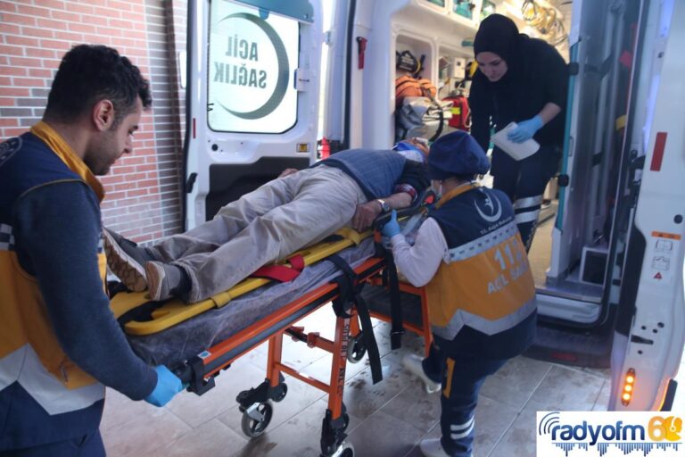Tokat’taki trafik kazasında 4 kişi yaralandı