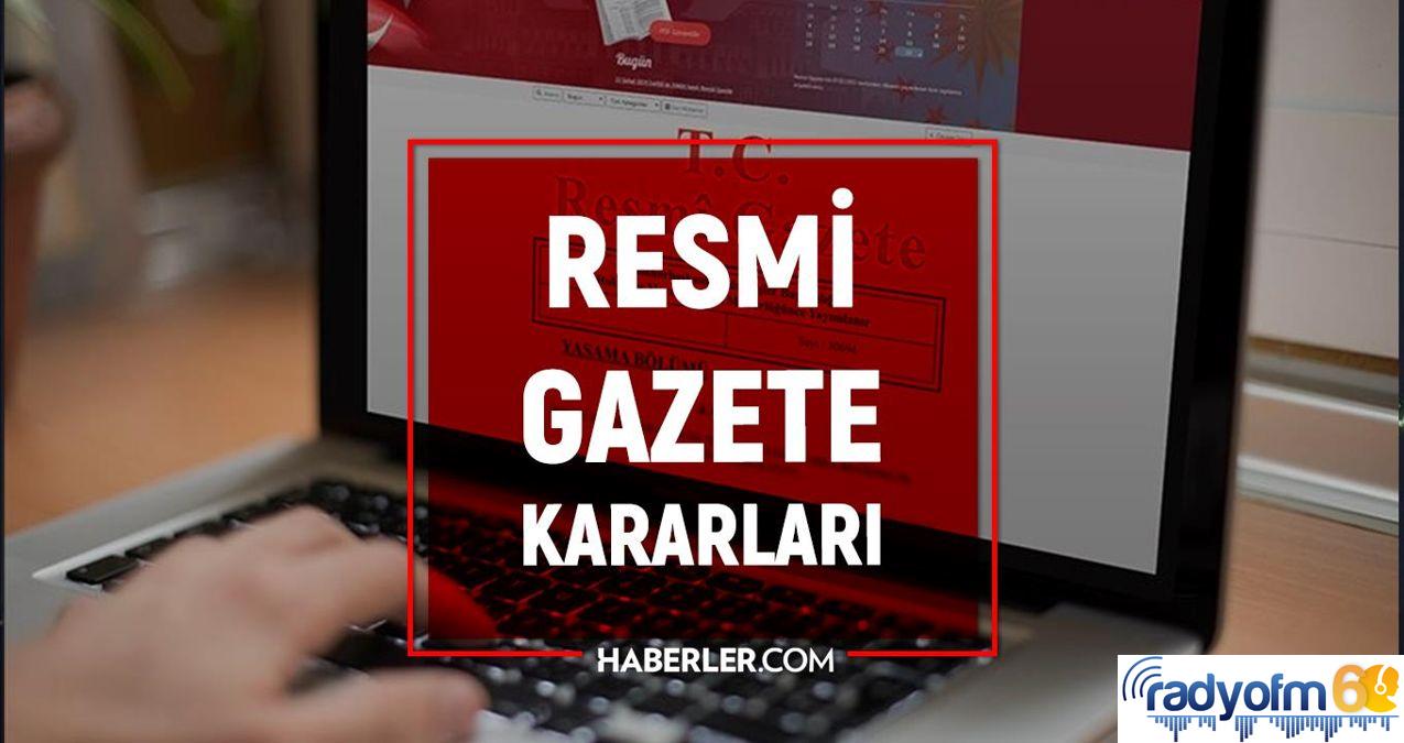 5 Haziran 2022 TC Resmi Gazete: Bugün Resmi Gazete atamaları, kararları ve ilanları