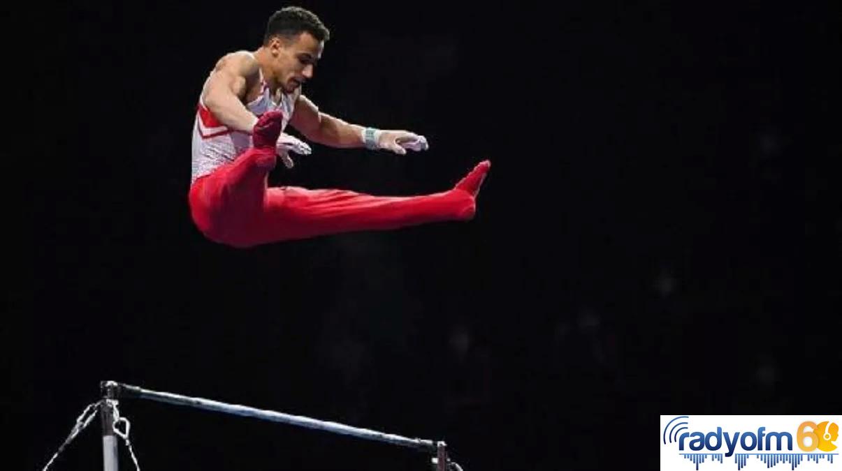 Son dakika… Milli cimnastikçi Adem Asil, genel tasnifte altın madalya kazandı (3)