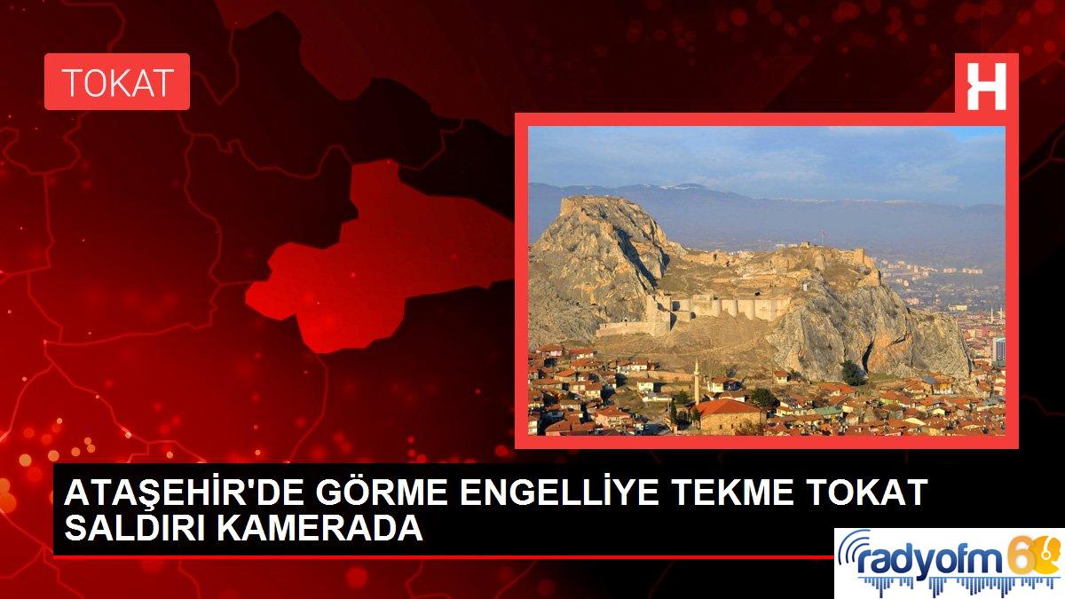 ATAŞEHİR’DE GÖRME ENGELLİYE TEKME TOKAT SALDIRI KAMERADA