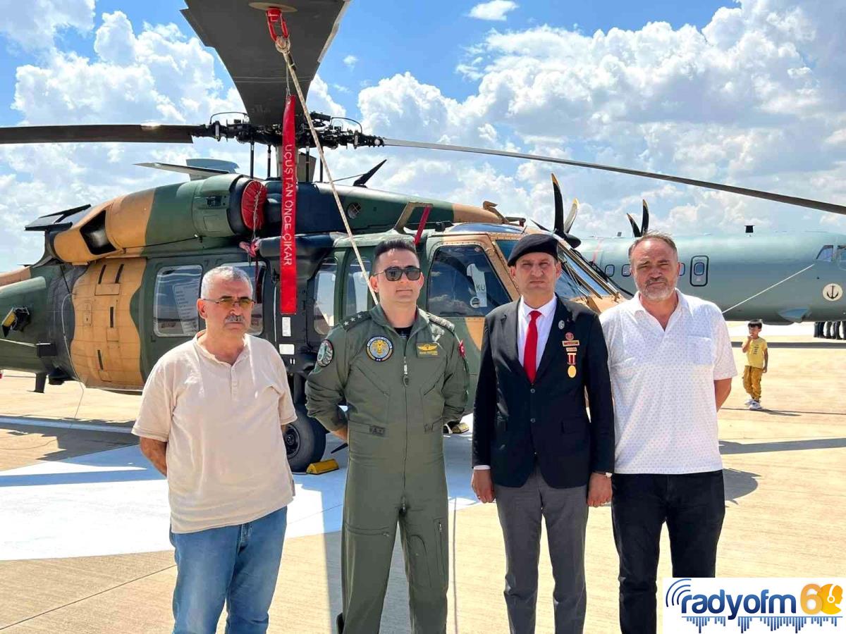 Oğlunun kullanırken şehit olduğu helikopteri gören babadan duygu dolu sözler