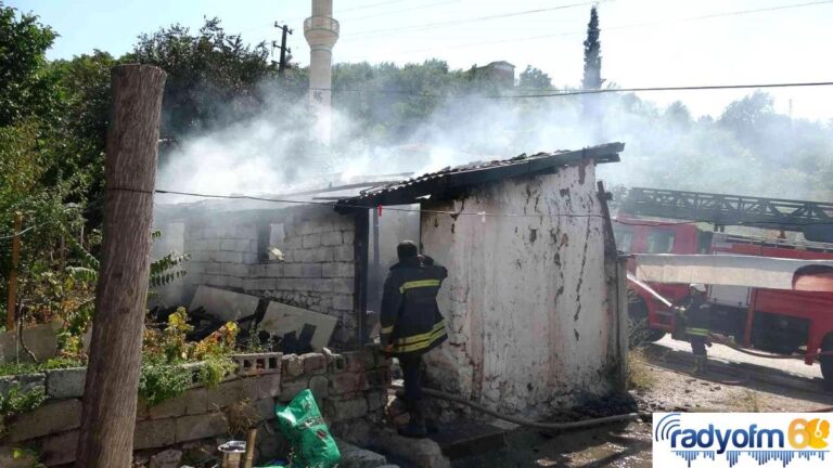 Son dakika haber: Tandır ateşi yangına neden oldu