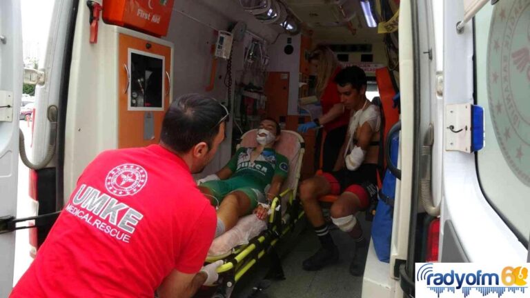 Son dakika haberleri | Bisiklet Yol Yarışları Türkiye Şampiyonası’nda kaza