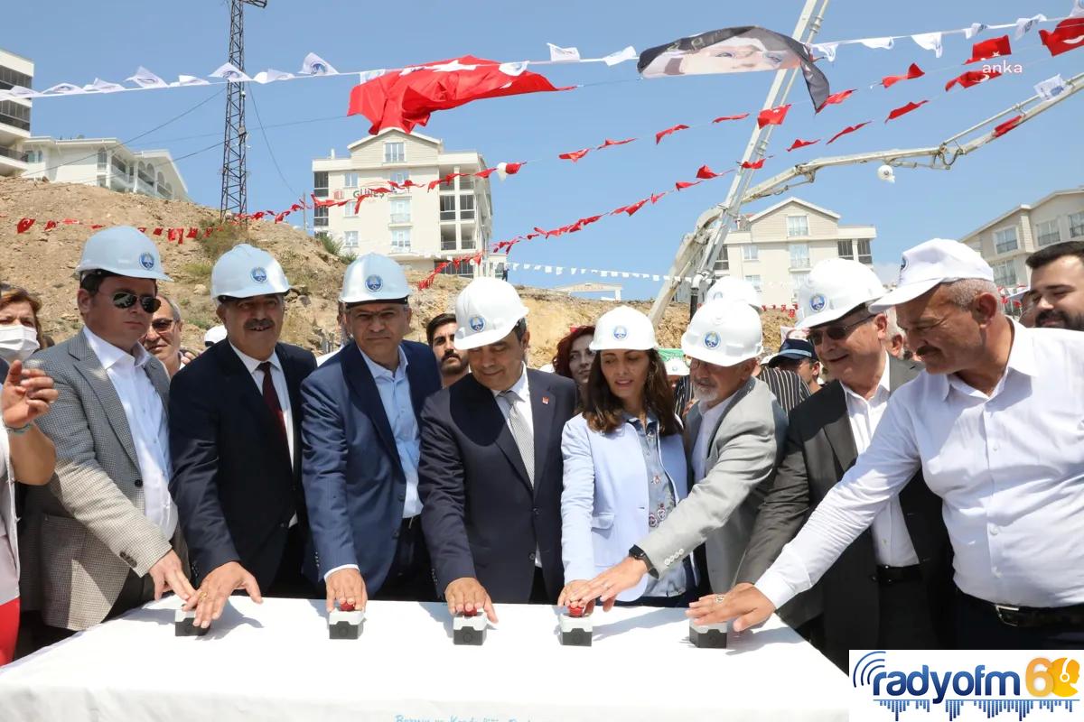 Tokat haber | Mudanya kapalı pazar yerinin temeli törenle atıldı