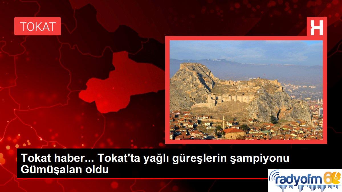 Tokat haber… Tokat’ta yağlı güreşlerin şampiyonu Gümüşalan oldu