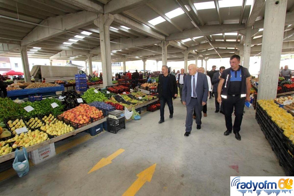 Tokat yerel haberleri… Bayburt’ta pazar esnafı yeni yerine taşındı