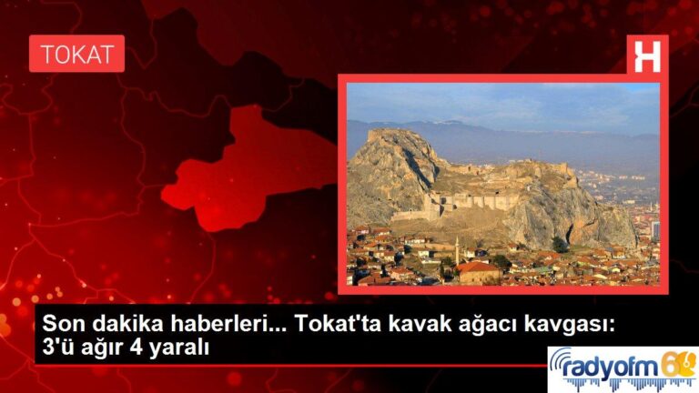 Son dakika haberleri… Tokat’ta kavak ağacı kavgası: 3’ü ağır 4 yaralı