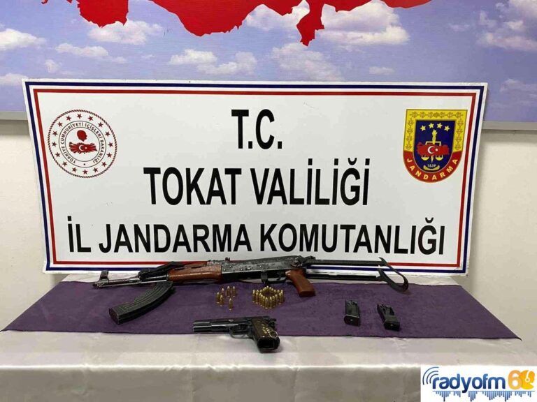 Tokat haberi! Tokat’ta kalaşnikof tüfek ele geçirildi