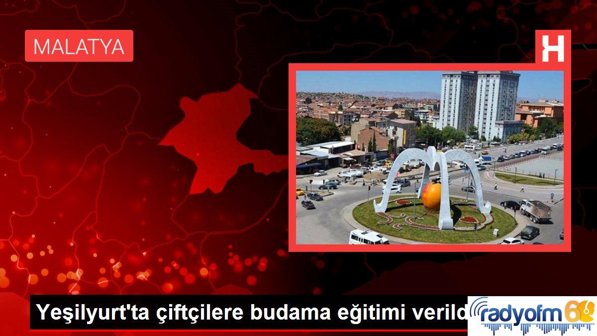 Tokat haberleri: Yeşilyurt’ta çiftçilere budama eğitimi verildi