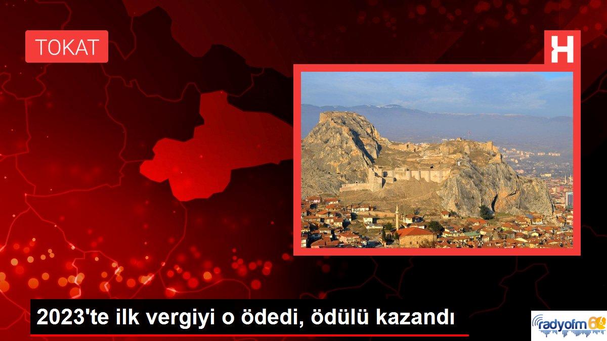 2023’te ilk vergiyi o ödedi, ödülü kazandı