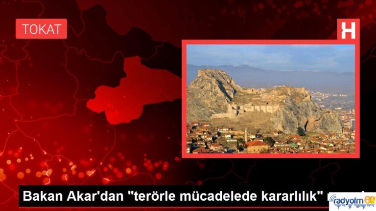 Bakan Akar’dan “terörle mücadelede kararlılık” mesajı